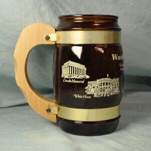 16 oz mug vintage siestaware Washington DC (w860)
